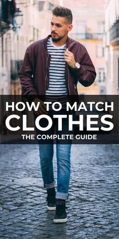 How To Match Clothes, Mens Spring Fashion Outfits, Man Fashion Style, Fashion For Men Over 40, Real Men Real Style, Clothes Matching, Match Outfits, Formal Men, Men Tips