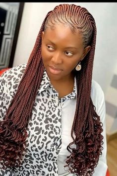 Latest Braided Hairstyles, Ghana Braids Hairstyles, Cornrow Braid Styles, Ghana Weaving, Hairstyle Braids