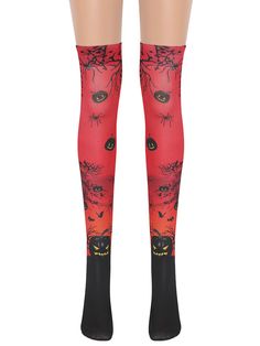 Material: 65% Polyester, 35% NylonLength: 68 cmPackage Content: 1 x Pairs SocksPlease allow 1-inch differences due to manual measurement. Thanks for understanding! (All measurements in cm and please note 1 inch=2.54cm) 1950s Halloween, Retro Stage, Thigh High Socks, Bags Accessories, Thigh Highs, Shoes Jewelry, Jewelry Watches, Socks, Halloween