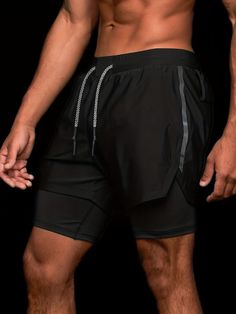 Introducing the Ultimate Summer Workout Shorts, designed to elevate your fitness experience to new heights. These 2in1 layer shorts are equipped with a convenient zipper pocket to securely store your essentials, allowing you to focus entirely on your workout without any distractions. Here are the top five benefits of our Ultimate Summer Workout Shorts: Versatile Design: With the 2in1 layer feature, these shorts provide both comfort and flexibility for your summer workouts. The inner layer offers Black Outdoor Activewear With Built-in Shorts, Black Training Shorts With Pockets, Nylon Gym Shorts With Functional Pockets, Black Activewear With Built-in Shorts For Outdoor, Techwear Sports Shorts With Built-in Shorts, Short Activewear With Functional Pockets, Functional Shorts With Pockets Activewear, Functional Compression Athletic Shorts With Pockets, Black Athletic Fit Shorts For Outdoor