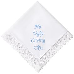 PRICES MAY VARY. SOMETHING BLUE HANDKERCHIEFS - This is our classic Something Blue handkerchief with beautiful cotton lace trim. Something Old, Something New, Something Borrowed, Something Blue" is how the old saying goes. Keep the tradition alive by adding the Something Blue handkerchief to the bride's handbag. It is a perfect keepsake for the bride on her wedding day. QUALITY WEDDING HANDKERCHIEFS - About Size: 32*32cm/12.6*12.6”, beautifully crafted from premium 100% 60S cotton which makes th Something Old New Borrowed And Blue, Mother Of The Bride Gifts, Something Blue For Bride, Embroidered Handkerchief Wedding, Blue Handkerchief, Wedding Gifts For Bride And Groom, Lace Handkerchief, Wedding Hankies, Something Old Something New