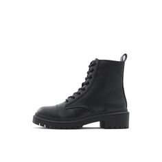 PRICES MAY VARY. ALDO Lightweight: A comfy, cloud-like sole. Sustainable: Taking steps towards a more sustainable future. Made of quality leather materials. Water Resistant: Made with water repelling materials for walking in the rain. Heel height: 1.50 inches Walking In The Rain, Black Combat Boots, Sustainable Future, Combat Boot, Kids Luggage, Ankle Bootie, Luxury Store, In The Rain, Leather Material