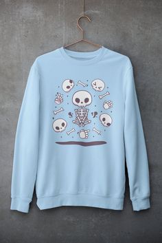 Emo Crew Neck Sweatshirt For Streetwear, Winter Emo Crew Neck Sweatshirt, Casual Anime Print Hoodie For Halloween, Casual Anime Print Sweatshirt For Halloween, Casual Halloween Anime Print Hoodie, Kawaii Fall Sweatshirt For Streetwear, Casual Halloween Anime Print Sweatshirt, Halloween Emo Long Sleeve Sweatshirt, Halloween Long Sleeve Emo Sweatshirt