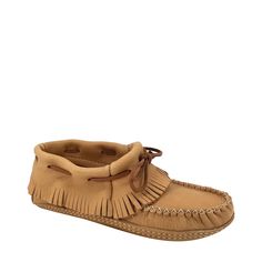 Native American Shoes, Brown Tassel Slip-on Moccasins, Suede Tassel Slip-on Moccasins, Suede Moccasins With Tassels And Round Toe, Suede Tassel Moccasins With Round Toe, Casual Suede Moccasins With Fringe, Brown Suede Moccasins With Fringe, Leather Moccasins With Tassels, Casual Leather Moccasins With Fringe