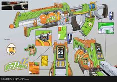 ArtStation - Splash Zone - Flatline Splash Zone, Adventure Quest, Cartoon Video Games, Iron Sights, Gear Art, Prop Design, Futuristic Technology, Beautiful Drawings