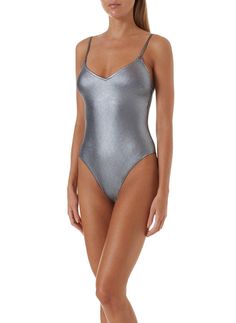 Bora Bora Silver Swimsuit &vert; Melissa Odabash US Metallic Shiny Swimwear For Pool, Metallic Shimmer Beachwear Swimwear, Metallic Swimwear For Beach Season, Metallic Swimwear For Beach Season Swimming, Metallic Beachwear Swimwear For The Pool, Metallic Beachwear Swimwear For Pool, Metallic Swimwear For Beachwear, Metallic Shimmer Swimwear For Beach, Metallic Beachwear Swimwear For Swimming