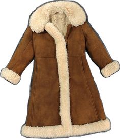 Retro Long Sleeve Fur Coat For Winter, Retro Long Sleeve Winter Fur Coat, Vintage Winter Shearling Outerwear, Retro Long Winter Outerwear, Vintage Winter Fur Coat With Faux Fur Lining, Vintage Sheepskin Fur Coat For Cold Weather, Brown Long Fur Coat For Winter, Vintage Long Fur Coat For Fall, Princess Coat