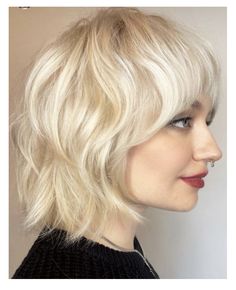 Shaggy Short Hair, Shaggy Bob, Short Shag Hairstyles, Shag Haircuts, Short Shag, Messy Short Hair, Shag Hairstyles, Edgy Hair