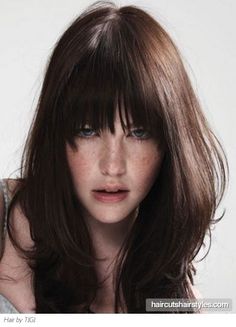 Pretty Haircut, Framing Fringe, Long Layered Hairstyles, Easy Short Haircuts, Layered Hairstyles, Straight Bangs, Natural Hairstyle, Boho Hair, Elegant Hair