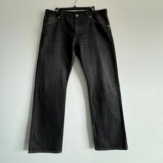 100% Authentic Louis Vuitton Men's Denim Jeans Measurements: Waist: 19" Front Rise: 10.5", Back Rise: 15" Outseam: 41", Inseam: 30" Hip: 23" Cuff: 9" Size Lv 48 Us 38 Made In Italy. Excellent Condition. Louis Vuitton Jeans, Louis Vuitton Black, Denim Jeans Men, Louis Vuitton Men, Authentic Louis Vuitton, Jeans Denim, Mens Jeans, Denim Jeans, In Italy