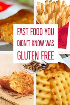 Gluten Free Fast Food Options, Gluten Free Fast Food, Gluten Free List, Gluten Free Food List, Menu Sans Gluten, Gluten Free Info, Fast Food Menu, Gluten Free Restaurants