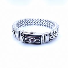 Mahadev bracelet, Mens silver bracelet, Shiva bracelet, Tilak symbol, third eye bracelet, Enamel Bracelet. ITEM DESCRIPTION All products made of sterling silver 925. Great condition and new product  Dimensions of product: Width: 16 mm All products will have stamp 925 on the back or on the inside of product. would like to see similar products; https://www.etsy.com/listing/1278806080/lord-shiva-ring-lord-shiva-gold-plating https://www.etsy.com/listing/1094885530/lord-shiva-pendant-for  -mens-handm Silver Sterling Silver Braided Bracelet With Box Chain, Spiritual Silver Jubilee Chain Bracelet, Spiritual Sterling Silver Bracelet With Oxidized Finish, Spiritual Oxidized Sterling Silver Bracelet, Sterling Silver Spiritual Bracelet, Modern Sterling Silver Braided Bracelet In Silver, Spiritual Sterling Silver Chain Bracelet, Traditional Sterling Silver Chain Bracelet With Silver Clasp, Spiritual Sterling Silver Bracelets With Oxidized Finish