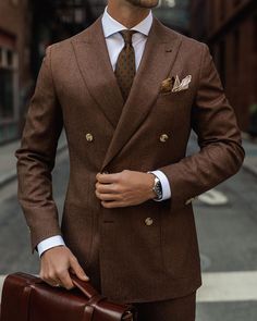 Prom Blazers, Brown Suit, Tuxedo Wedding, Groom Wear, Tuxedos, Double Breasted Suit, Suit Fashion, Womens Clothing Sizes, Clothing Size Chart