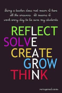 the text reads reflect solve create grow think how will you learn this summer?