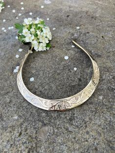 Nordic Shield, Celtic Torc, Torc Necklace, Norse Necklace, Celtic Bracelet, Ancient Celts, Neck Ring, Norse Jewelry, Celtic Necklace