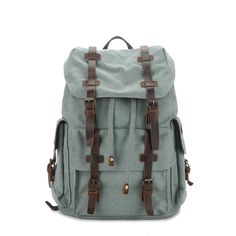 Cotton Canvas Backpack for Outdoor Waterproof Backpack For Camping, Durable Practical Backpack For Camping, Durable Green Backpack For Camping, Durable Khaki Backpack For Travel, Casual Canvas Hiking Bag, Durable Khaki Backpack For Camping, Functional Khaki Backpack For Camping, Practical Waterproof Backpack For Adventure, Durable Canvas Bags For Adventure