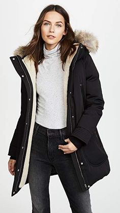 SOIA & KYO Saundra Parka Military Parka, Arctic Parka, Down Puffer Coat, Fashion Stores, Nordstrom Anniversary Sale, Down Parka, China Fashion, Down Coat, School Fashion