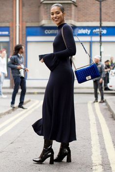 Fall Sweater Dress, London Fashion Weeks, London Fashion Week Street Style, Long Sweater Dress, Looks Street Style, Business Outfit