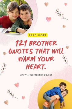 121 Brother Quotes That Will Warm Your Heart. Brother Poems, Family Is Important, Big Brother Quotes, Brother Quotes, Beautiful Love Quotes, A Best Friend, Quotes Deep Meaningful, Family Bonding, A Brother