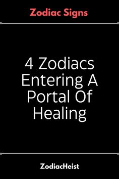 A new chapter of healing begins! ??? These 4 zodiac signs are stepping into a transformative portal of healing and growth. Tap to discover how they’ll embrace renewal in 2025. #ZodiacHealing #AstrologyGrowth #HoroscopeGuide #ZodiacSigns #AstroWisdom #SpiritualRenewal #Astrology2025 #HealingJourney #CosmicEnergy #ZodiacTransformation#Zodiac#Astrology#Horoscope#Aries#Taurus#Gemini#Cancer#Leo#Virgo#Libra#Scorpio#Sagittarius#Capricorn#Aquarius#Pisces#personalitytraits#compatibility#Dailyhoroscope...