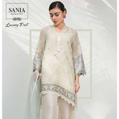 Stand out this festive season with our latest Eid Collection'18. Avail free shipping on online orders till 23rd May, 2018. Shop now: www.saniamaskatiya.com/embroidered-organza-woven-shirt For queries and orders kindly inbox us or call/WhatsApp us at +92-321-1333355. #SaniaMaskatiya #SMLuxuryPret #Eid2018 #NewArrivals Elegant Luxury Organza Lawn Suit, Semi-stitched Organza Lawn Suit For Party, Designer Semi-stitched Organza Lawn Suit, Sania Maskatiya Formal, Sania Maskatiya Casual, Boutique Style Dresses, Kurta Designs Women, Fancy Dress Design