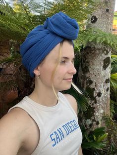 Our super soft cotton wired head wrap turbans offer softness and breathability, making them ideal for those experiencing hair loss due to chemotherapy, Alopecia, or surgery, as well as for individuals with lots of hair who need a stylish way to tuck it away. The flexible wire contours to your head, ensuring a secure and comfortable fit for all head sizes, providing both style and comfort during sensitive times. PRODUCT DETAILS: Colour: Ocean Blue Material: 100% Cotton & Coated Aluminium Wire Mea Wired Headband, Chemo Headwear, Wire Headband, Headband For Women, Turban Headwrap, Turbans, Head Wrap, Headbands For Women, Ocean Blue