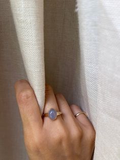 Simple blue Chalcedony stone set on 14k yellow gold. Metal: 14K yellow gold Stone: Blue Chalcedony Stone Shape: Oval Stone Size: 8mm x 10mm 1.4mm band width. Oval Blue Opal Ring In 14k Gold, Blue Oval Moonstone Ring In 14k Gold, Classic Oval Blue Moonstone Ring, Oval Blue Signet Ring In 14k Gold, Blue 14k Gold Signet Ring With Gemstone, Everyday Blue Sapphire Ring In 14k Gold, Blue 14k Gold Signet Ring Fine Jewelry, Minimalist Oval Blue Ring, Elegant Blue Opal Ring In 14k Gold