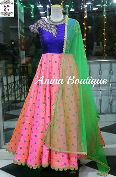 Long Frock Designs, Outfits Indian, Wedding Lehengas, Long Frock, Patiala Suit, Long Gown Dress, Long Dress Design, Girls Frock Design, Salwar Kamiz