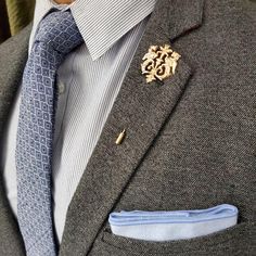 Lapel Pin - Royal Crest - Art of The Gentleman Lapel Pins Suit, Royal Crest, Suit Pin, Lapel Pins Mens, Wedding Outfit Men, Designer Suits For Men, The Gentleman, Modern Gentleman, Mens Fashion Suits