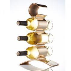 several bottles of wine are stacked on top of each other in the shape of a bird