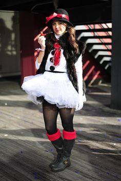 The Fashion of SantaCon 2011 -- Photos - WSJ.com Santa Claus Halloween Costume, Bad Santa Costume, Santa Claus Costume Women Fancy Dress, Santa Skirts Teens, Santa Skirt Women, Punk Costume, Nyc In December, Dress Fur