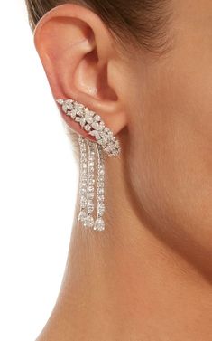 Checkout one of the best collections of Earrings You'll Ever See. #BestFineJewelry Hammered Hoop Earrings, Girly Jewelry, Diamond Drop Earrings, Ear Jewelry, Diamond Earrings Studs, Bridal Earrings, Modern Jewelry, Moda Operandi, Isabel Marant