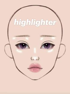 Teknik Makeup, Makeup Charts, Learn Makeup, Doll Eye Makeup, Makeup Face Charts