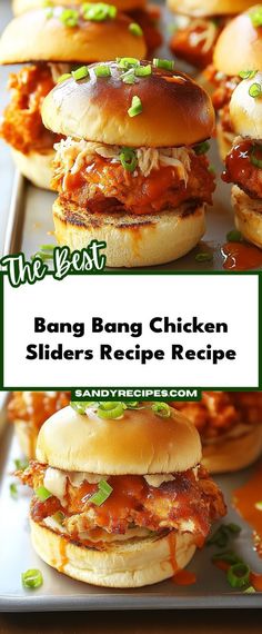 These Bang Bang Chicken Sliders are a delightful mix of crispy chicken, creamy spicy sauce, and fresh toppings, all nestled in soft slider buns. Perfect for casual gatherings or weeknight meals.