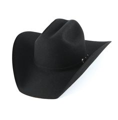 Specialist 4X Black Hat Adjustable Western Felt Hat For Country Events, Adjustable Black Hat For Rodeo, Adjustable Flat Brim Felt Hat For Riding, Winter Rodeo High Crown Hat Bands, Fitted Black Hat Bands For Western-themed Events, Adjustable Black Hat Bands For Riding, Adjustable Black Western Felt Hat, Western Style Adjustable Felt Hat For Rodeo, Black Adjustable Western Felt Hat