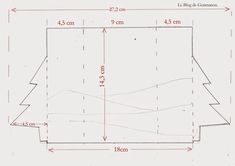 a diagram showing the height of a christmas tree and how to measure it with measurements