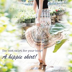 Tips on How to Dress Like A Hippie Hippy Skirt, Short Boho, Body Skirt, Hippie Skirts, Boho Skirt