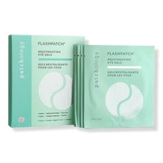 FlashPatch Rejuvenating Eye Gels - Patchology | Ulta Beauty Dry Under Eyes, Dry Eyes Causes, Skin Care Routine For 20s, Tired Eyes, Lavandula Angustifolia, Hydrolyzed Collagen, Puffy Eyes, Eye Gel, Paco Rabanne