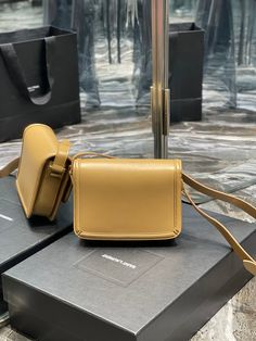 Size: 19cm*13cm*5cm It comes with Dust box, Care manual, Tag, and Paper bag. Yves Saint Laurent Bags, Saint Laurent Bag, Branded Handbags, Luxury Accessories, Cute Bag, Christmas Sale, Grade 1, Travel Luggage, Satchel Bags