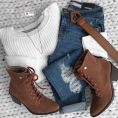 Frio Outfits, 2019 Outfits, Casual Styles, Flat Lays, Diva Fashion, Mode Inspo, Teen Fashion Outfits