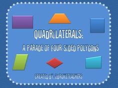 the cover of quadrilaterals a parade of four - sided polygons