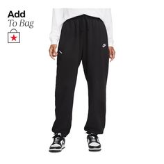 in stock Nike Sweatpants For Streetwear In Fall, Nike Fall Streetwear Joggers, Nike Sportswear Tracksuit For Loungewear, Nike Sports Bottoms For Fall, Nike Sweatpants For Winter Streetwear, Nike Sportswear Sweatpants For Winter, Nike Fleece Leisure Bottoms, Nike Athleisure Sweats For Leisure, Nike Winter Streetwear Sweatpants