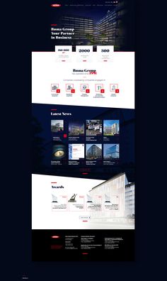 an image of a website design for a real estate agent in the united states and canada