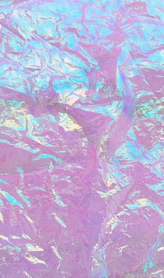 an abstract painting with blue and pink colors on it's surface, as well as the background