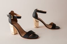 Frances | Women's Heels | Fortress Shoes Heeled Mules Sandals, Mule Sandals, Wooden Heel, Women's Heels, Tote Bag Leather, Shoe Care, Leather Pumps, Strappy Heels, Womens Heels