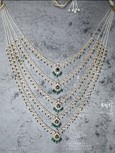 Panch Lada, Pearl Haram, Silver Indian Jewelry, Hyderabadi Jewelry, Sabyasachi Jewelry, Sabyasachi Jewellery, Gold Necklace Indian, Gold Jewelry Simple Necklace, Gem Jewelry