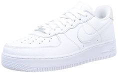 PRICES MAY VARY. Rubber sole Nike Air Force 1 '07 Unisex Shoes Size 11, Color: White White Summit White Vast Grey Mens Air Force 1, Mens Air Force, Nike Air Max Fusion, Nike Original, Gymnastics Shoes, Branded Shoes For Men, Nike Force, Nike Air Force 1 07, Mens Nike Shoes