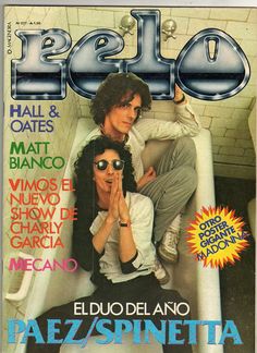 a magazine cover with two men sitting in a bathtub