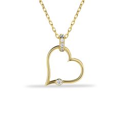 14K Gold Heart Necklace, Minimalist Love Necklace, Wedding Gift The heart shape is universally recognized as a symbol of love and affection. Wearing heart jewelry can indicate a romantic relationship, deep emotional connection, or a loving sentiment toward someone as well as self-love and self-care. Heart jewelry, especially when given as a gift, can symbolize a commitment to a romantic partner or a pledge of loyalty and devotion. It might also represent the idea of giving one's heart to another Heart Pendant Necklace For Wedding On Valentine's Day, Heart-shaped Pendant Necklace For Wedding And Valentine's Day, Heart Cut Heart Charm Necklace For Wedding, Heart Cut Necklace With Heart Charm For Wedding, Diamond Heart Charm Necklace For Wedding, Diamond Heart Necklace For Wedding On Valentine's Day, Heart Pendant Necklace For Wedding, Diamond Heart Pendant Necklace For Wedding, Wedding Heart Pendant Necklace For Valentine's Day