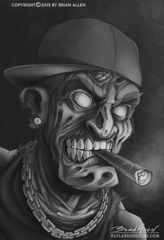 Og Abel Art, Tattoo Hip, Lowrider Art, Chicano Tattoos, Skull Art Drawing, Skulls Drawing, Trendy Tattoo, Skull Tattoo Design